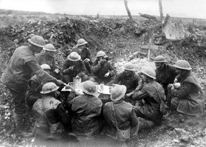 Dining in the Trenches by Unbekannt Unbekannt
